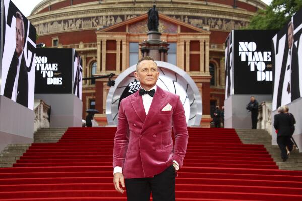 Daniel Craig on bidding Bond goodbye in No Time to Die AP News